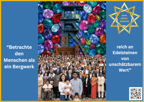 Betrachte den Menschen als ein Bergwerk voller Edelsteine